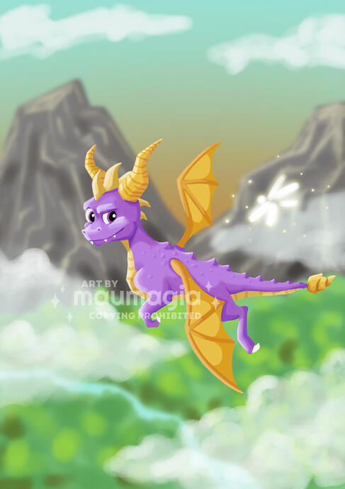 spyro fan art